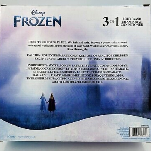 Disney Frozen Body Wash, Shampoo and Conditioner Set - Picture 2 of 3
